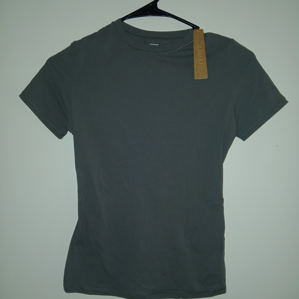 Skims Gunmetal Fits Everybody Tee